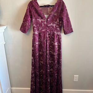Floor length gown